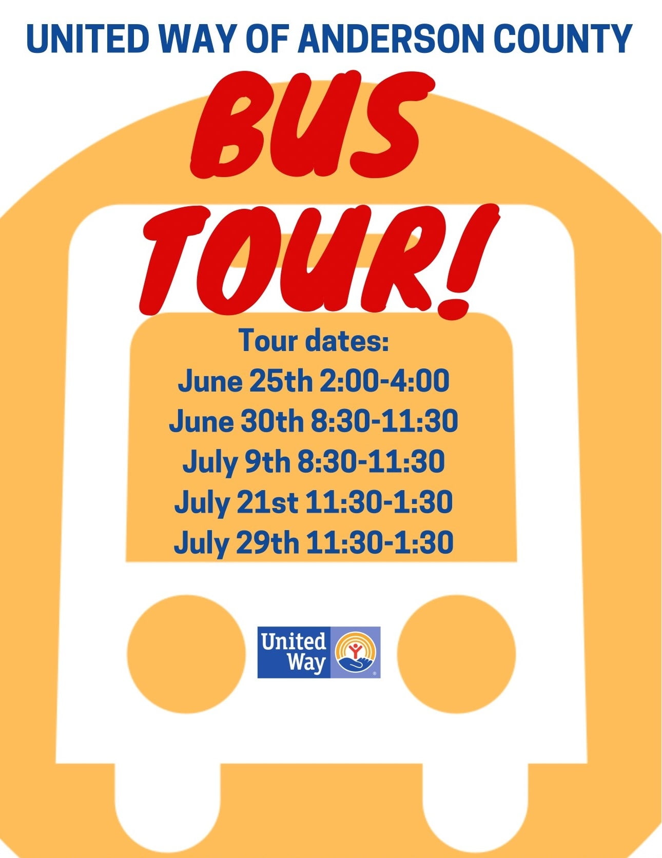 Anderson Bus Tours Schedule Schedule Printable