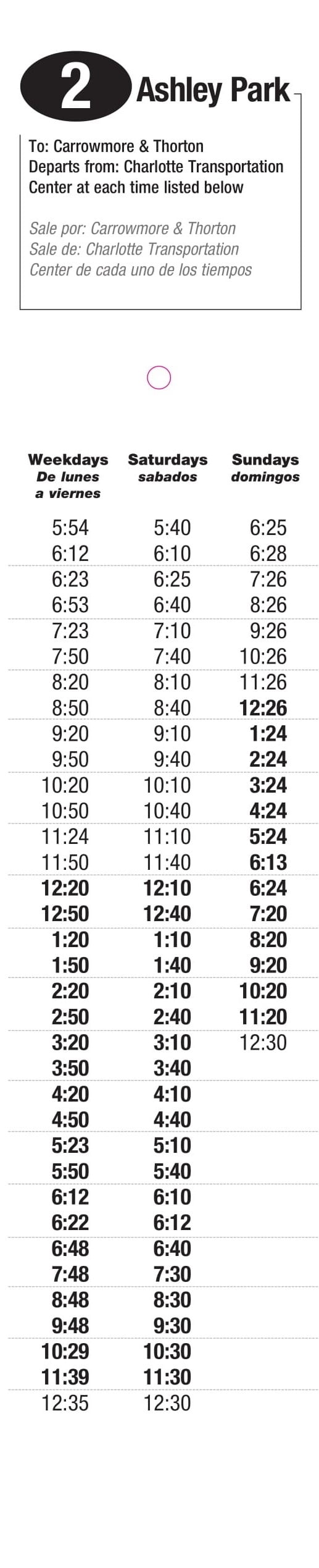 Cats Bus Routes And Schedules Schedule Printable