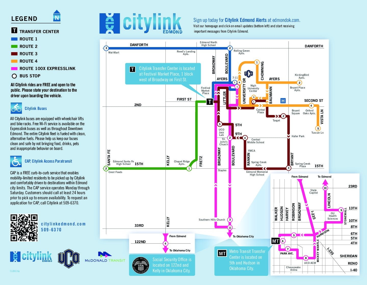 Citylink Edmond Bus Schedule Schedule Printable