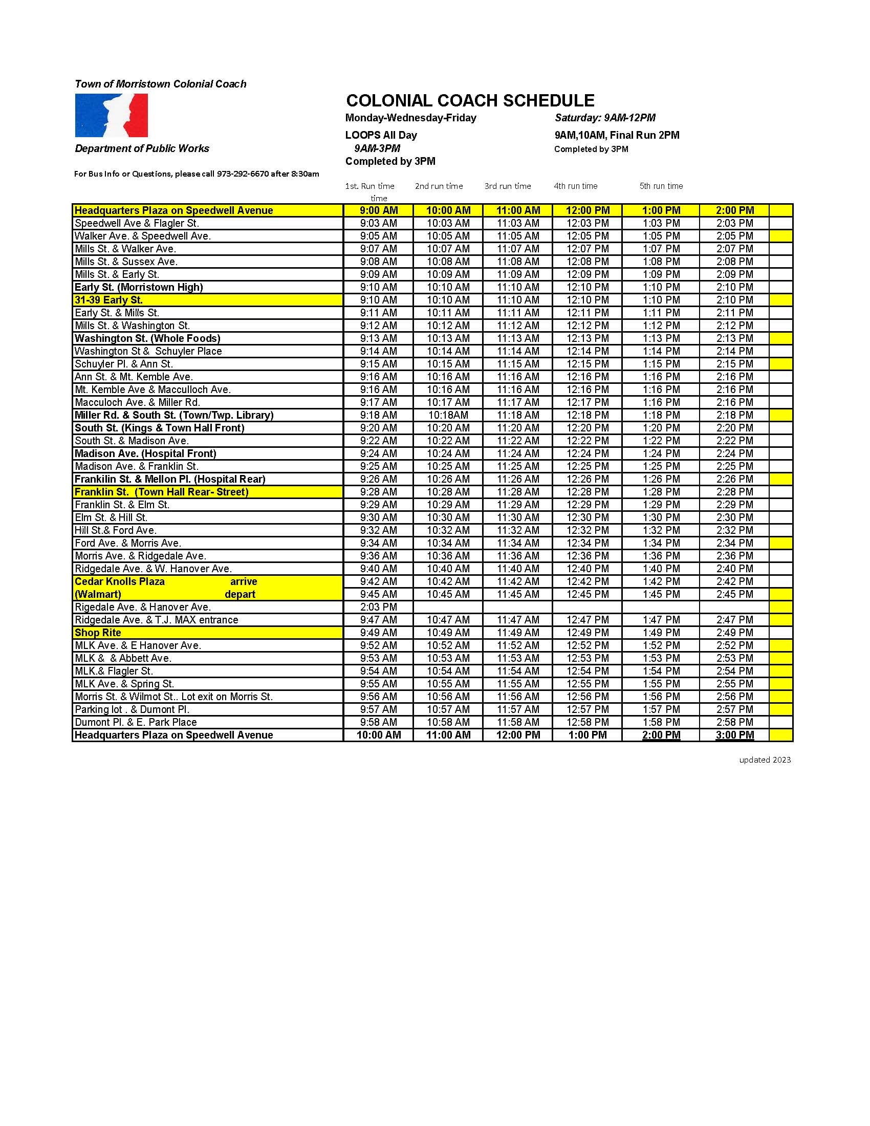 Shortline Bus Schedule Pdf Schedule Printable