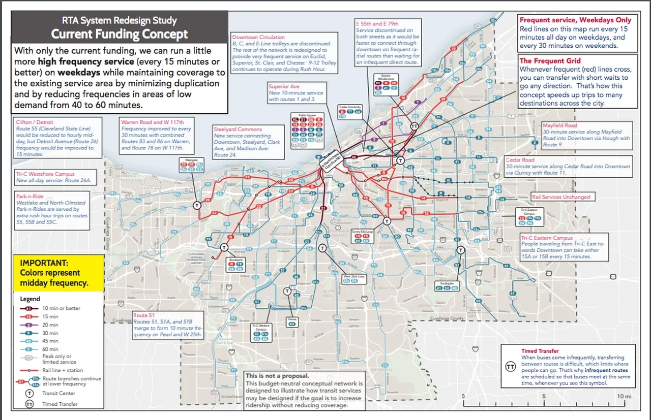 Cuyahoga County Residents Approve Of More Frequent Buses On Major Routes RTA Survey Finds Cleveland