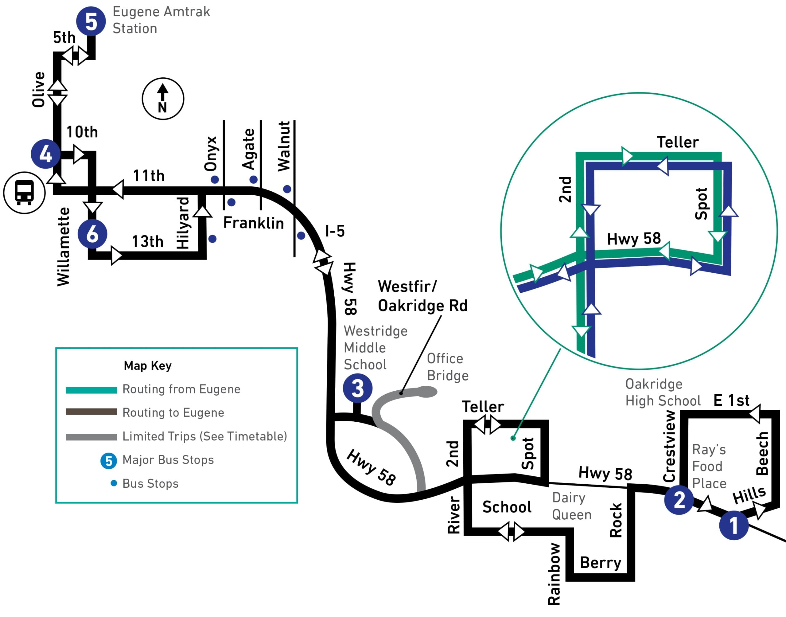 Eugene Ltd Bus Schedule Schedule Printable