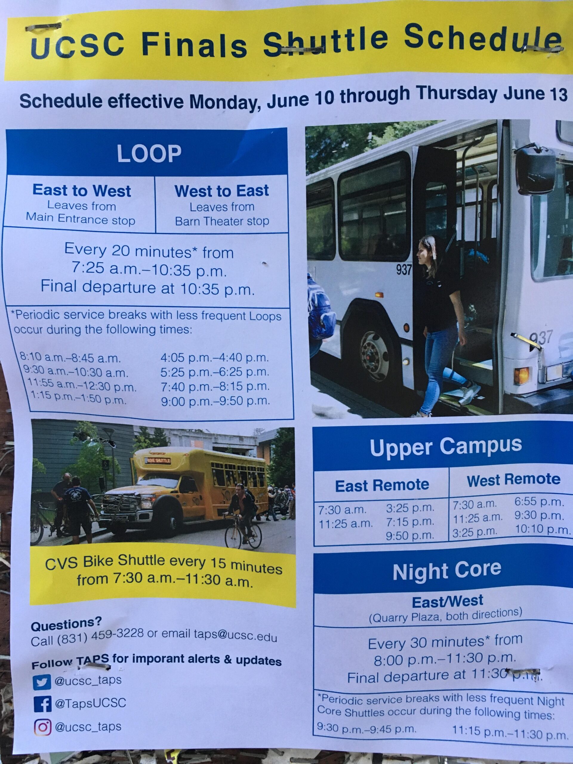 The Loop Bus Schedule - Schedule Printable