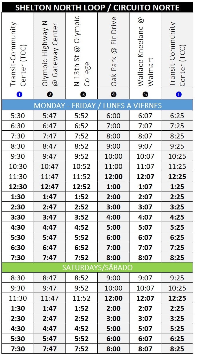 bus route 7 guelph schedule