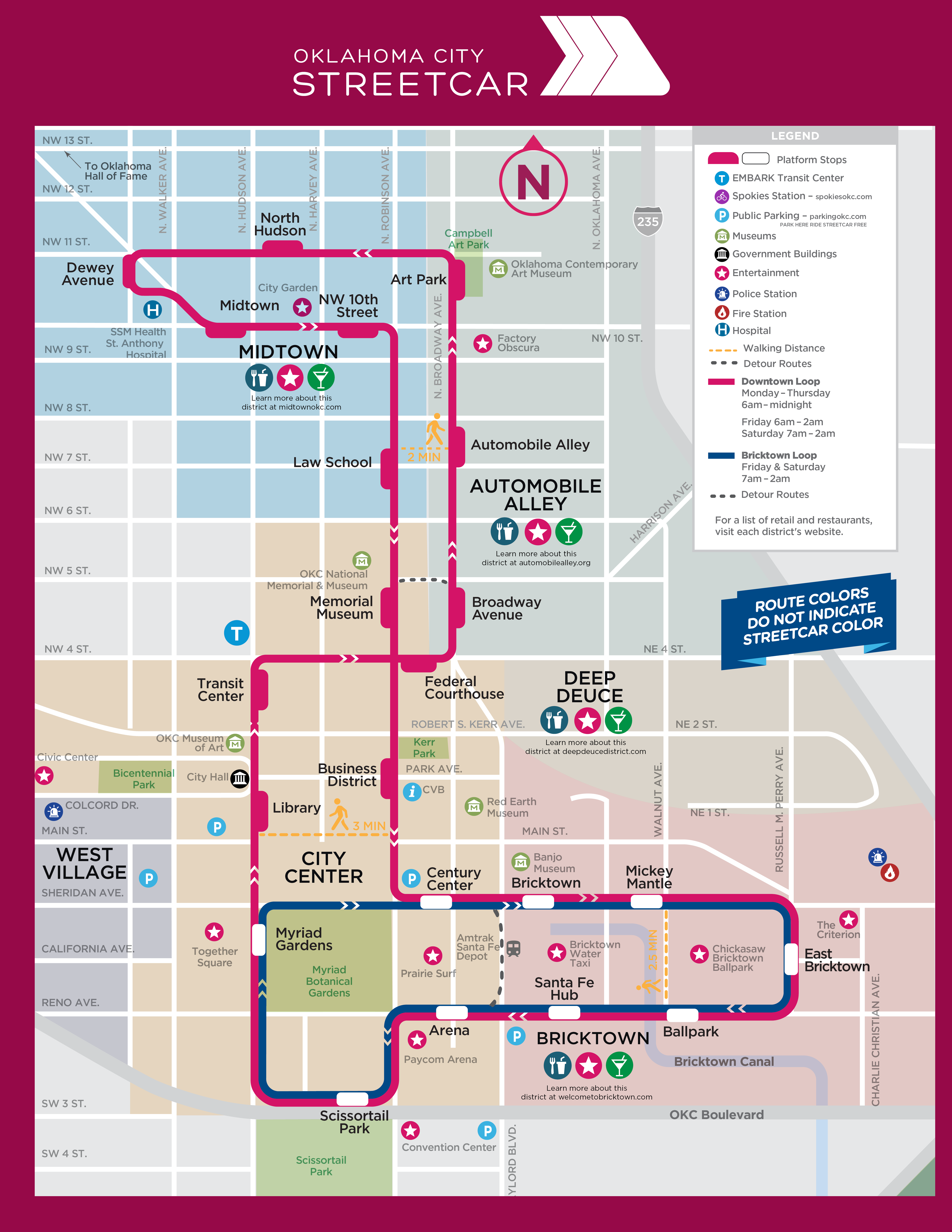 Bus Schedules And Routes Oklahoma City Schedule Printable