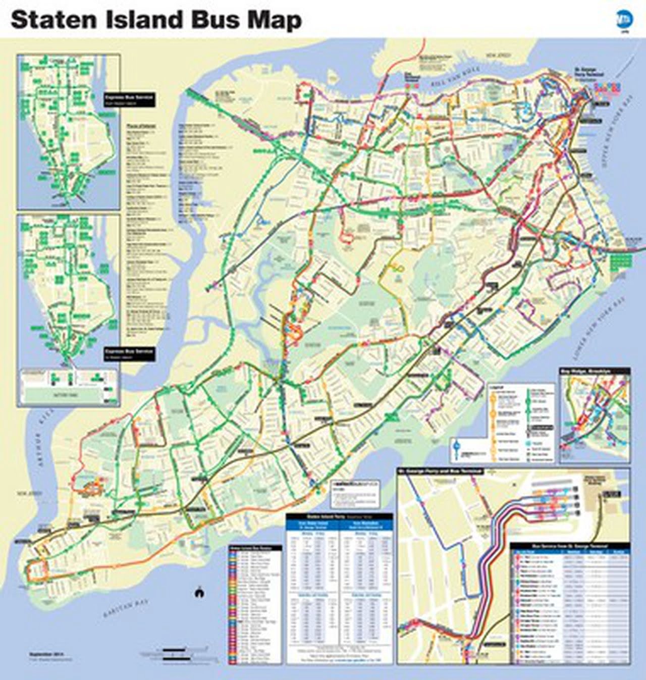 Staten Island Express Bus Schedule Schedule Printable