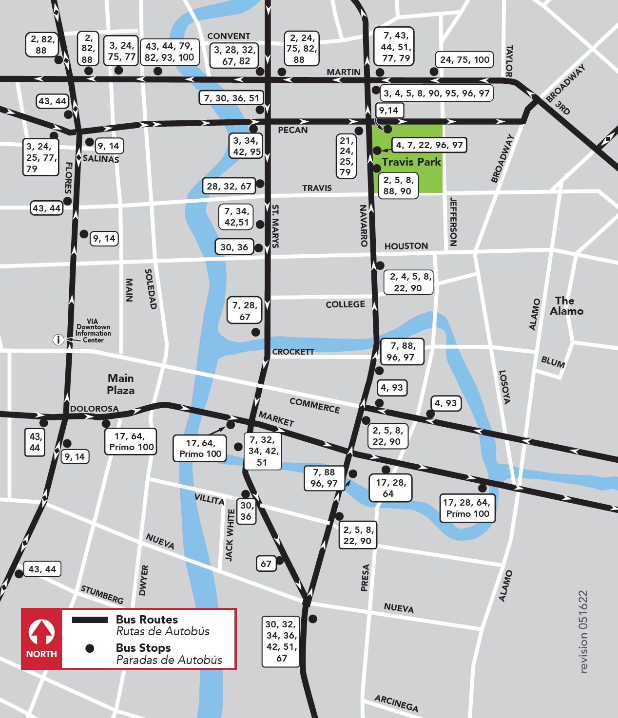 Via Bus Schedules And Routes San Antonio - Schedule Printable