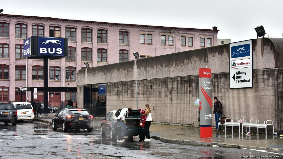 greyhound bus station in albany new york