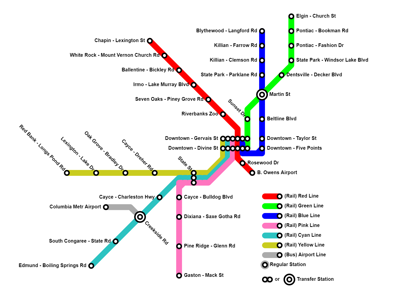 Bus Schedule Columbia Sc - Schedule Printable