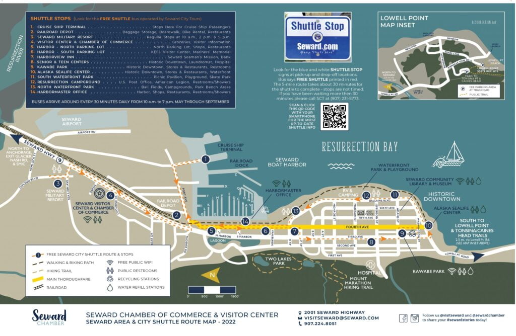 Seward Bus Line Schedule - Schedule Printable