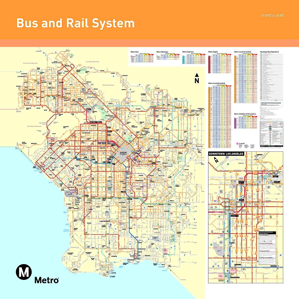 la metro bus schedules trip planner