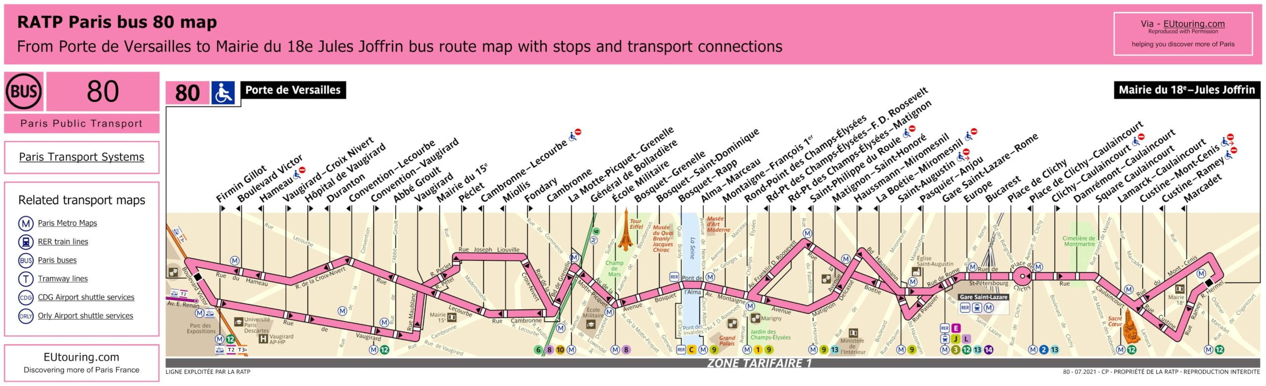 80 Bus Route Schedule - Schedule Printable