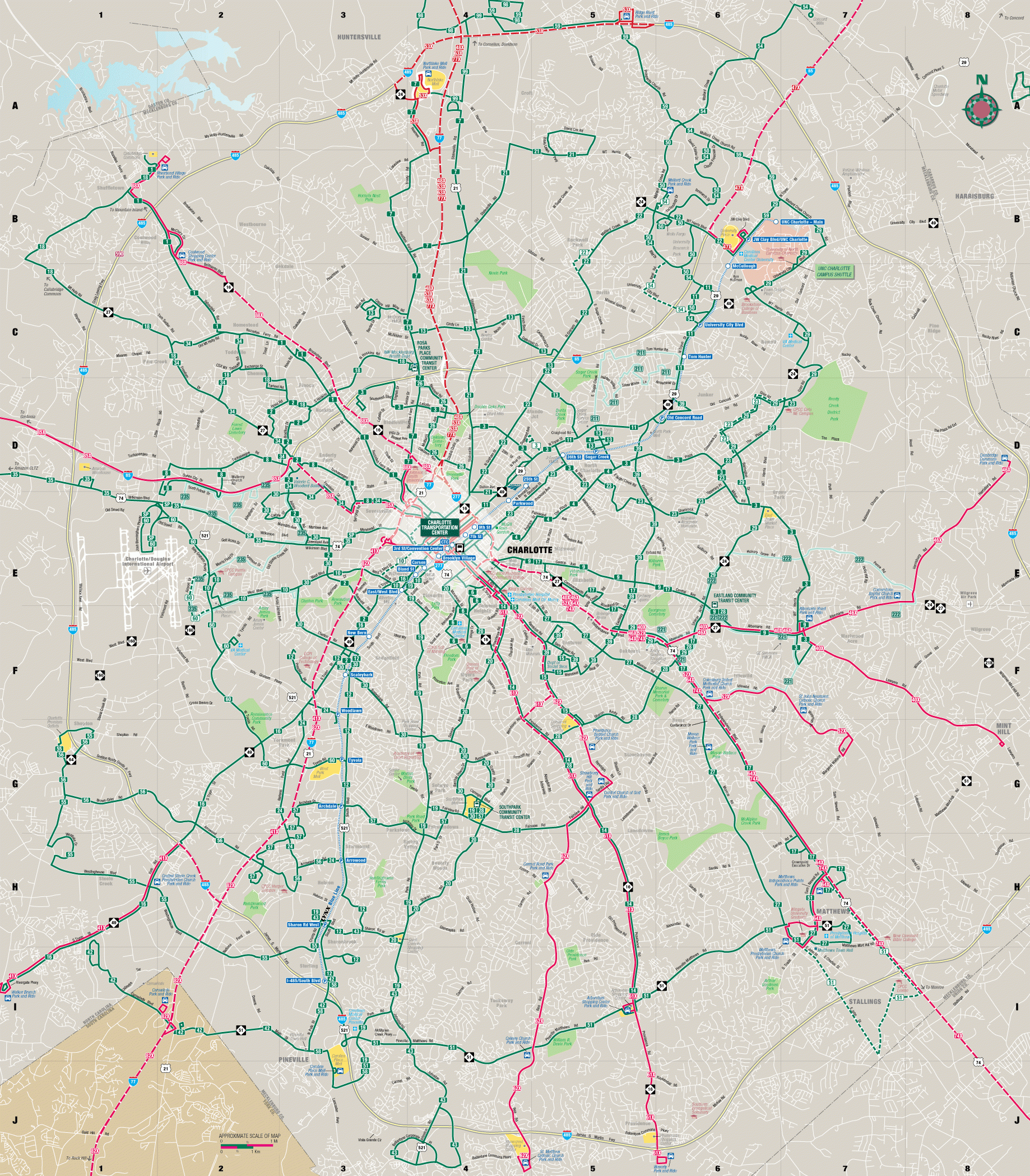 Charlotte Transit Bus Schedule - Schedule Printable