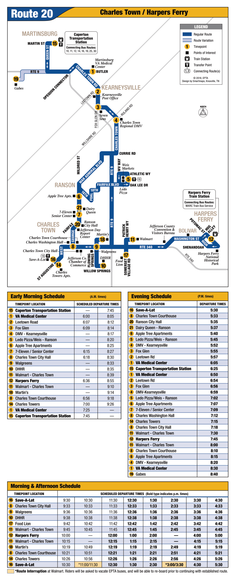 Bus 20 Route Schedule Schedule Printable