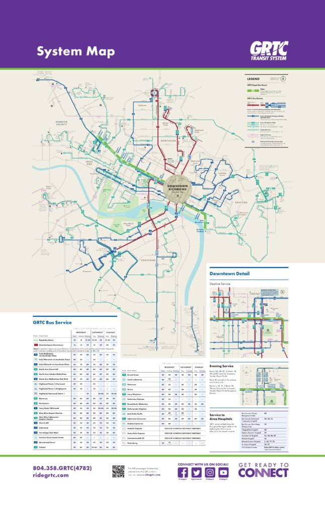 Richmond Transit Bus Schedule - Schedule Printable